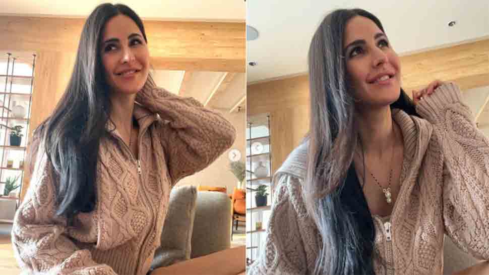 &#039;Nayi dulhan&#039; Katrina Kaif flaunts her diamond mangalsutra, gives sneak-peak into new house