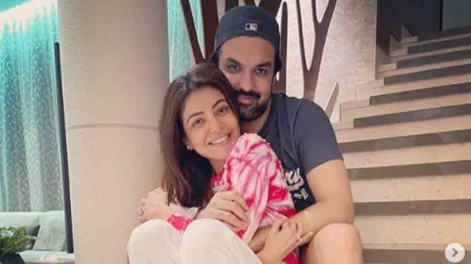 Kajal Aggarwal flaunts her baby bump in new photo, poses with husband Gautam Kitchlu 