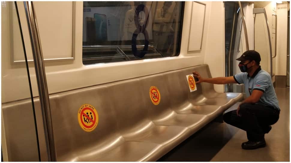 No standing passengers will be allowed in Delhi Metro trains, says DMRC as COVID-19 cases rise