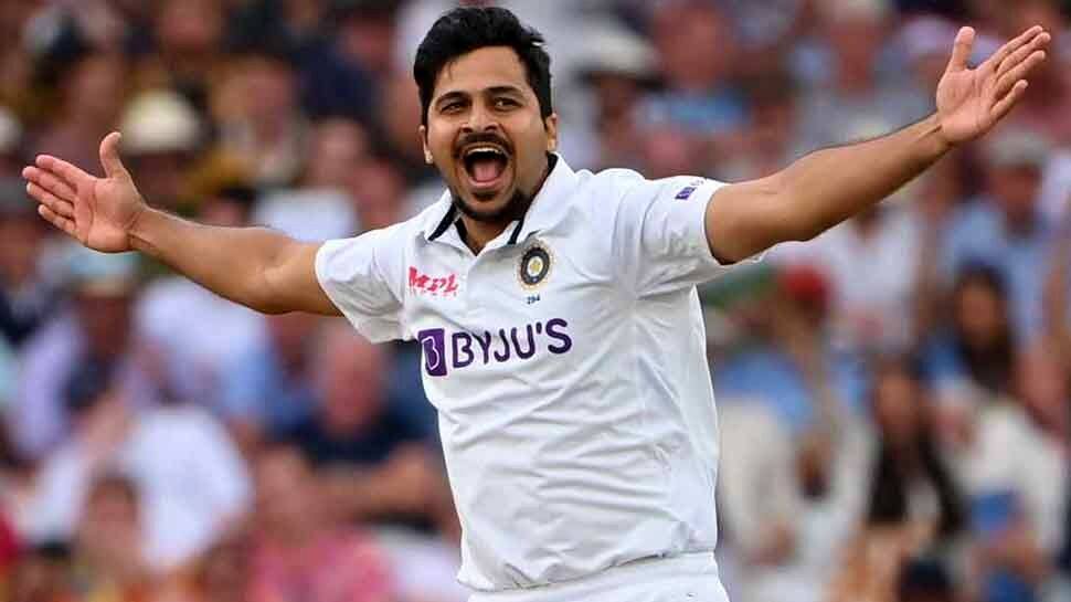 Team India pacer Shardul Thakur recorded the best figures by an Indian bowler on South Africa soil, claiming 7/61 in first innings of second Test in Johannesburg. (Source: Twitter)