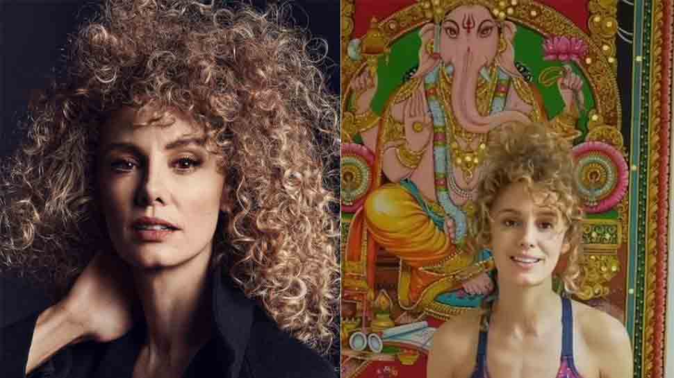 Money Heist&#039;s Stockholm aka Esther Acebo spotted with Lord Ganesha&#039;s painting at home: Viral Pic