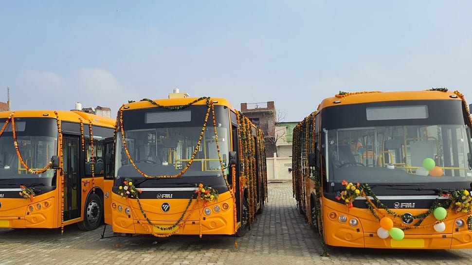 Electric bus services begin in Ghaziabad, fare starts at only Rs 10: check routes