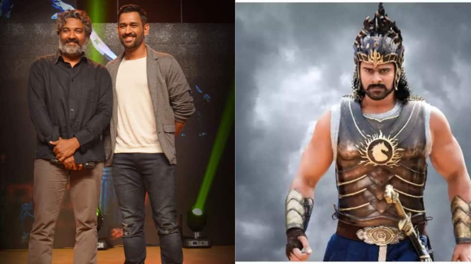 MS Dhoni to star in Bahubali? Director SS Rajamouli reacts to fan&#039;s question - WATCH