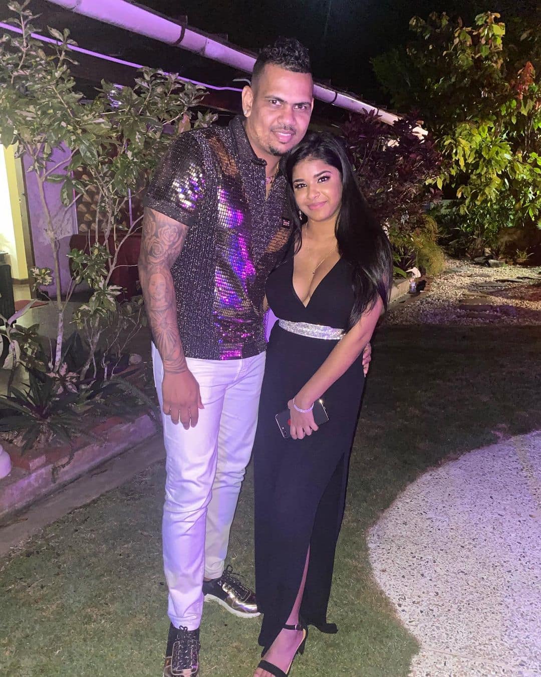 Sunil Narine celebrates wedding anniversary with wife Jellia check