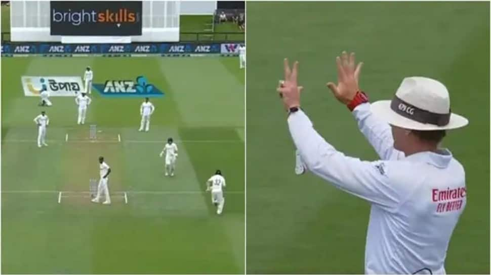 NZ vs BAN 2nd Test: Bangladesh fielding error goes viral, give away 7 runs off 1 ball after dropping catch – WATCH