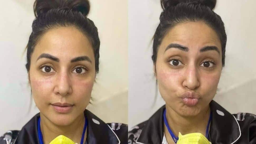 Hina Khan’s entire family tests positive for COVID-19 apart from her, shares photos of ‘battle scars’