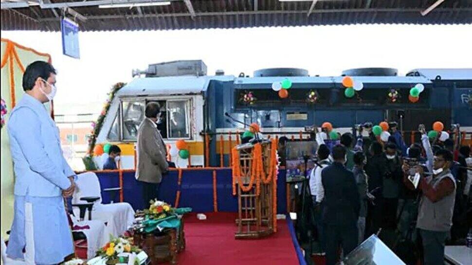 First Jan Shatabdi connecting the seven sisters of India flagged off by Tripura CM