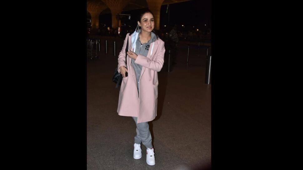 Jasmin Bhasin spotted