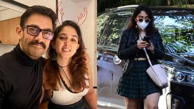 Aamir Khan's daughter Ira Khan spotted in Bandra