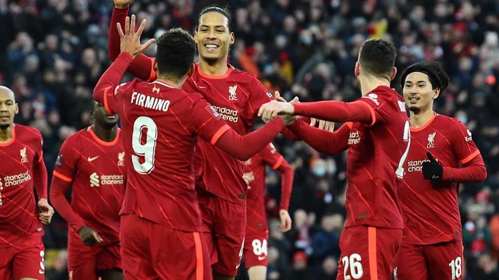 FA Cup: Liverpool come from a goal down to win 4-1 against third-tier Shrewsbury Town