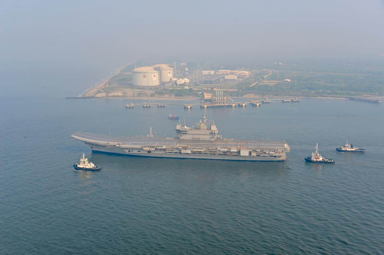 IAC Vikrant made its maiden sea voyage in August in 2021