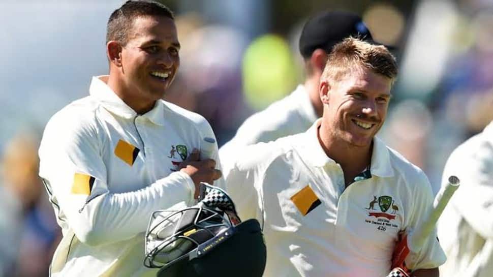 Ashes 5th Test: David Warner shares 'throwback' pic as he opens with  childhood mate Usman Khawaja in Hobart | Cricket News | Zee News