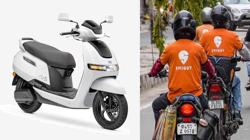 Swiggy to deploy TVS iQube electric scooter across India, inks partnership