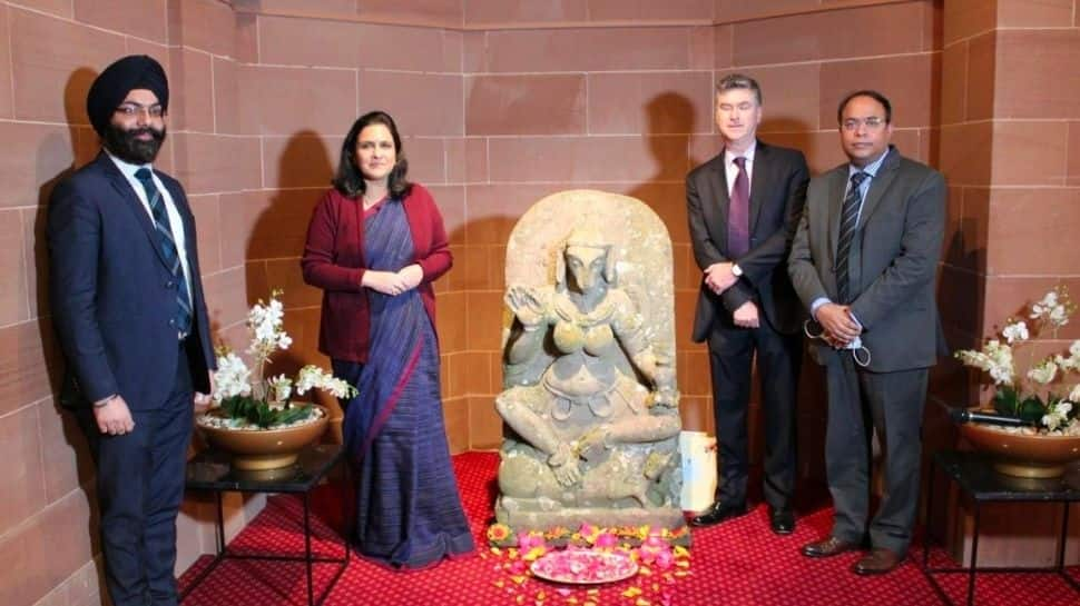 India gets back 10th century idol found in England on Makar Sankranti