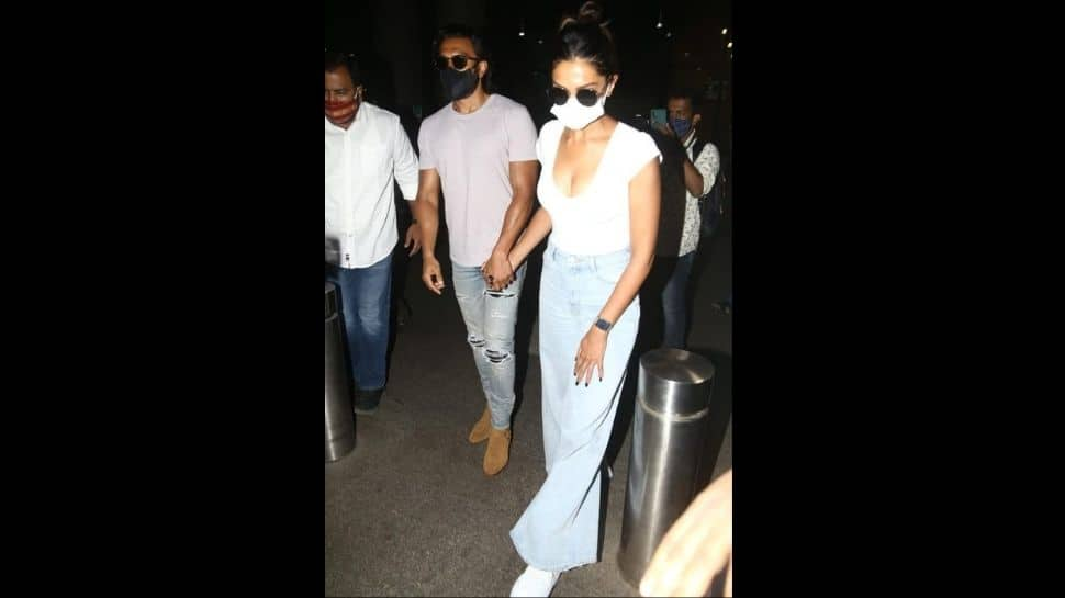 Deepika and Ranveer's OOTD!