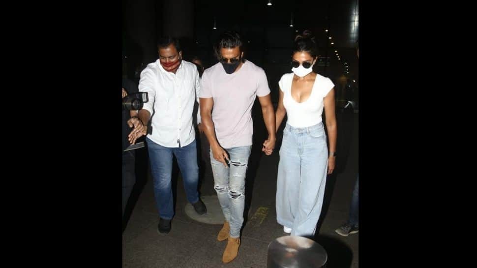 Duo was seen at Mumbai airport