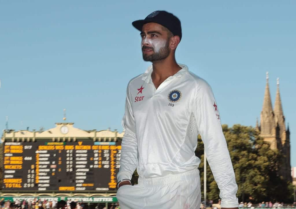 Virat Kohli's Test captaincy debut