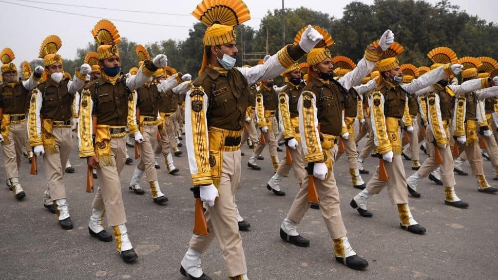 Republic Day rehearsals: CISF marches on