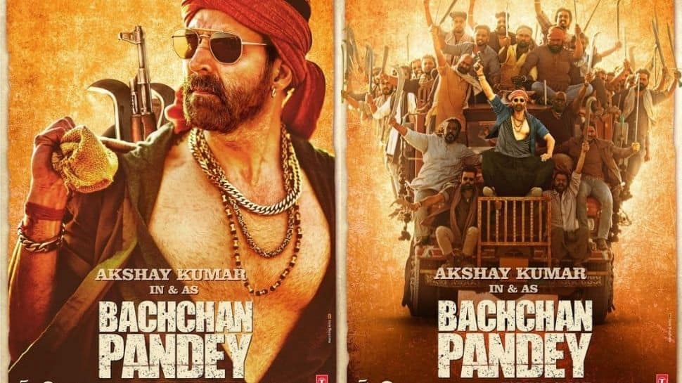 Akshay Kumar shares new ‘Bachchan Pandey’ posters, film to release on Holi