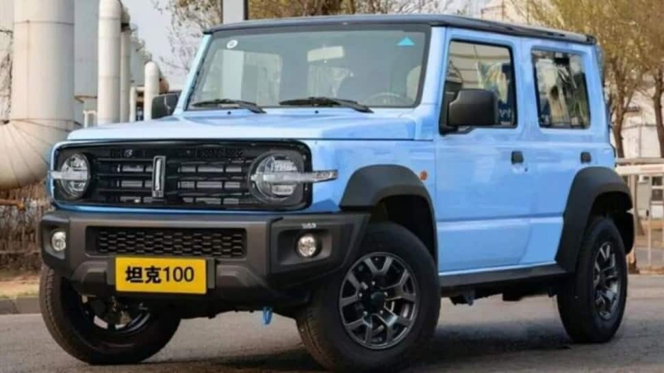 This Chinese SUV named Tank 100 is a blatant copy of Suzuki Jimny, check pics