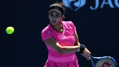 Sania Mirza began playing tennis at the age of six