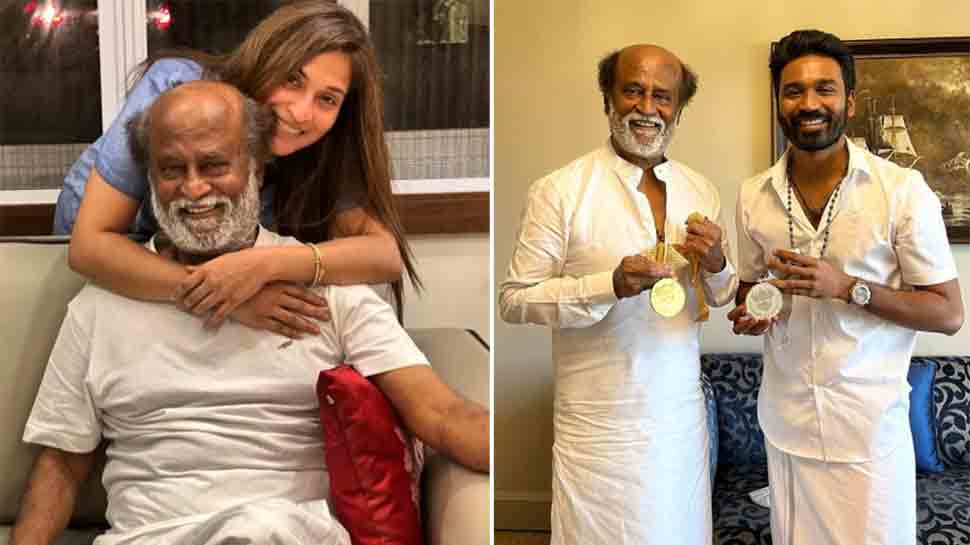 Dhanush-Aishwaryaa separation: Here&#039;s what Rajinikanth said about his son-in-law in VIRAL video