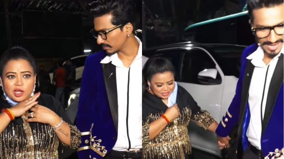 Agle saal ek aur dega: Haarsh Limbachiyaa jokes about second baby with preggers Bharti Singh