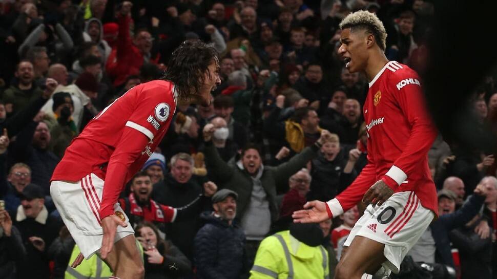 PL 2021-22: Marcus Rashford scores dying-minute goal as Ronaldo's Manchester United beat West Ham to climb to fourth spot - WATCH