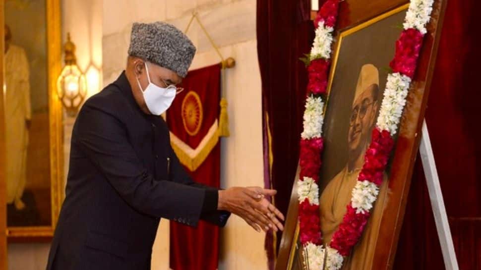 President Kovind paid floral tributes to Netaji 