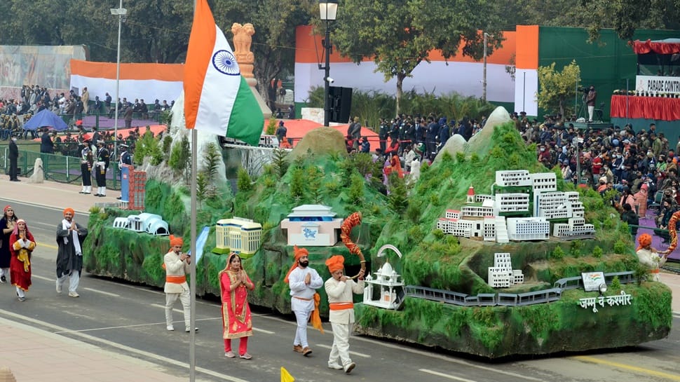 Jammu and Kashmir tableau