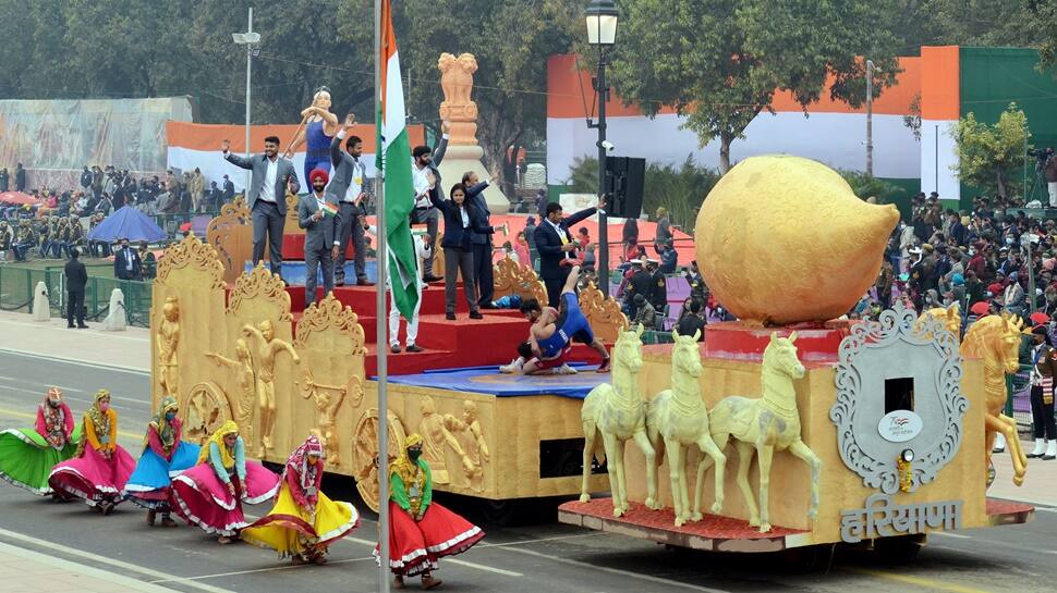 Haryana tableau on display at full dress rehearsal