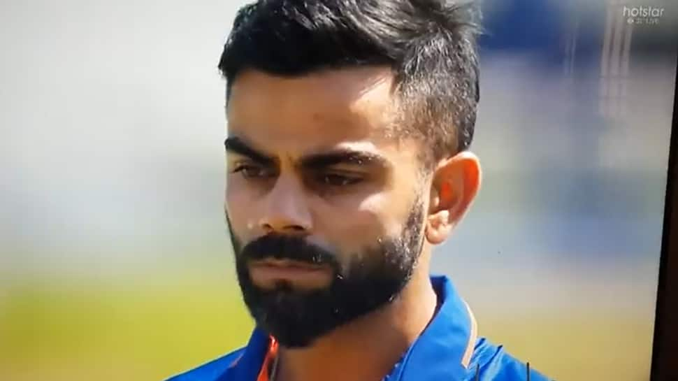 Kohli brutally TROLLED by Indian fans for chewing gum during national anthem - WATCH