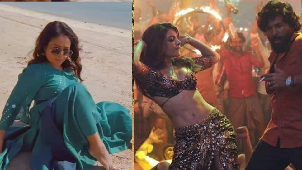 Neha Kakkar grooves to Samantha&#039;s Oo Antava on the beach - Watch!