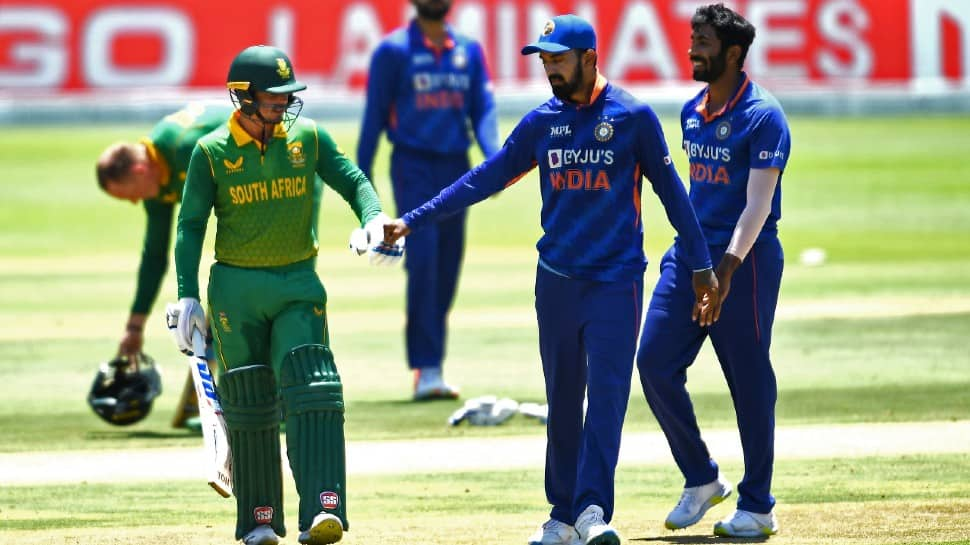 Stand-in skipper KL Rahul and Team India lost all three ODIs against South Africa to be whitewashed in the series. Opener Rahul managed just 76 runs in the 3 games with a top-score of 55 in the 2nd ODI. (Photo: ANI)