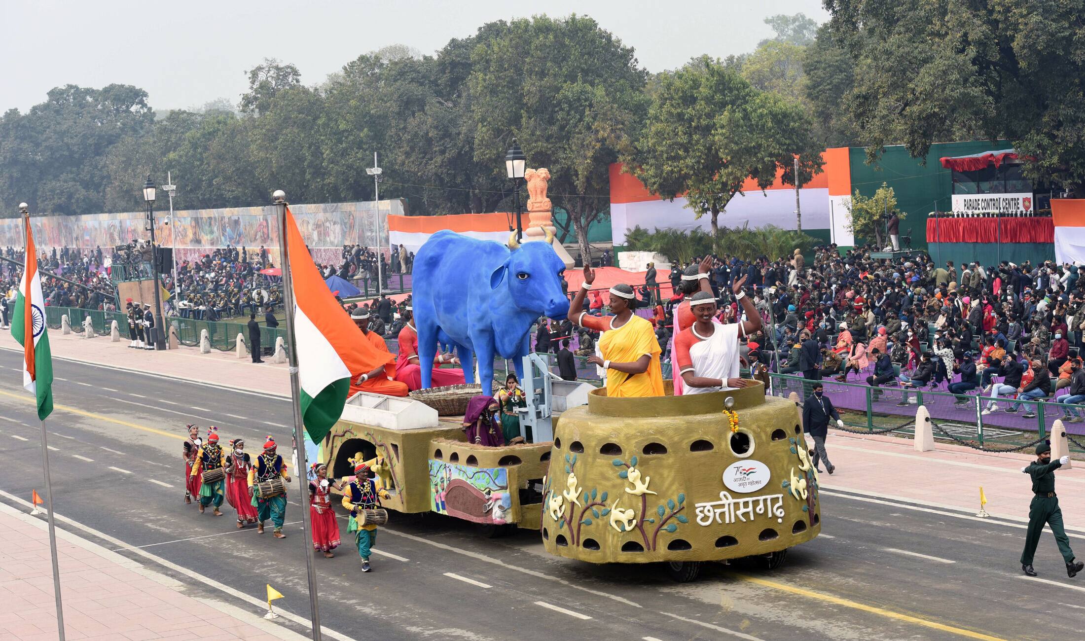 Chhattisgarh showcasing Godhan Nayay Yojna