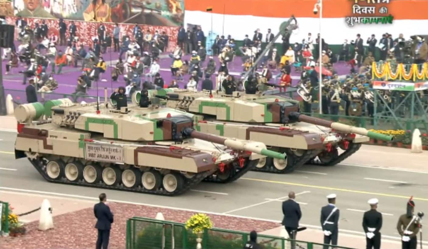 Arjun Tank also participated in the Republic Day parade 