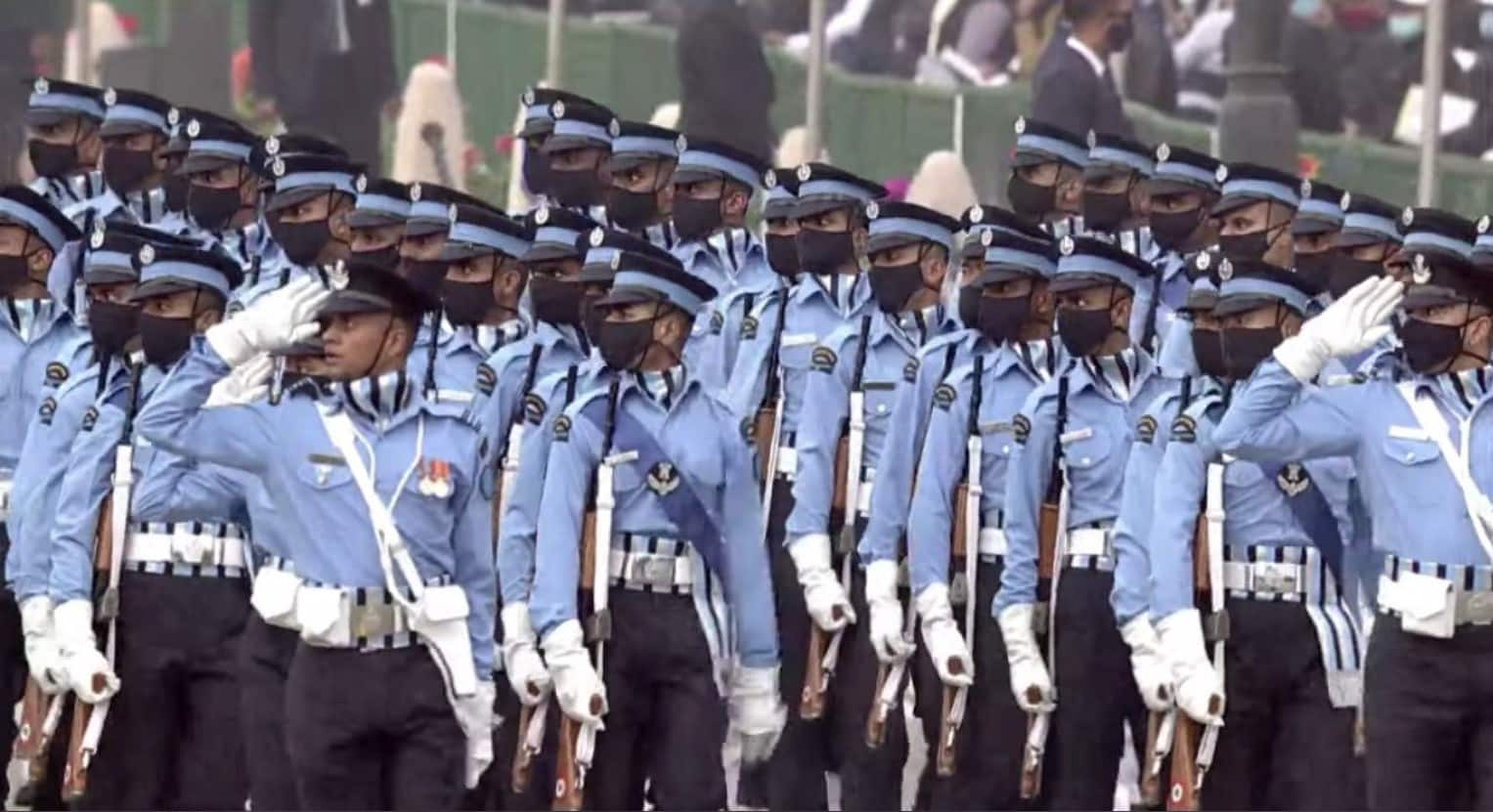 IAF marching contingent