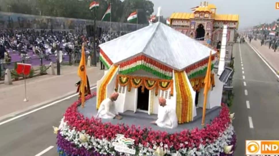 Uttarakhand R-Day tableau