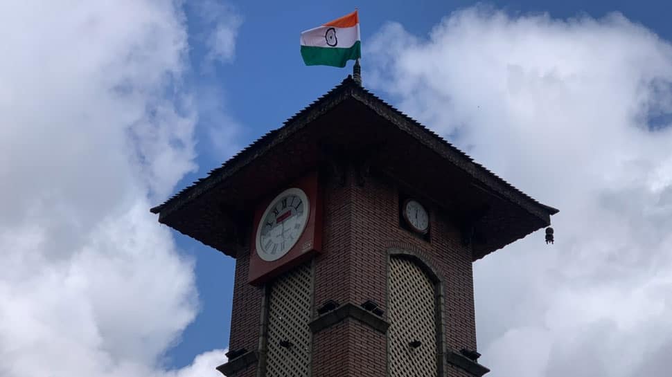 In a first, tricolour unfurled on top of clock tower in Srinagar's historic Lal Chowk