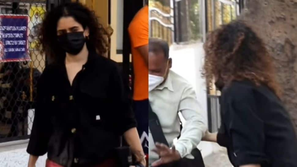 WATCH: Sanya Malhotra rushes to help pap after he trips, asks him &#039;lagi toh nahi?&#039;