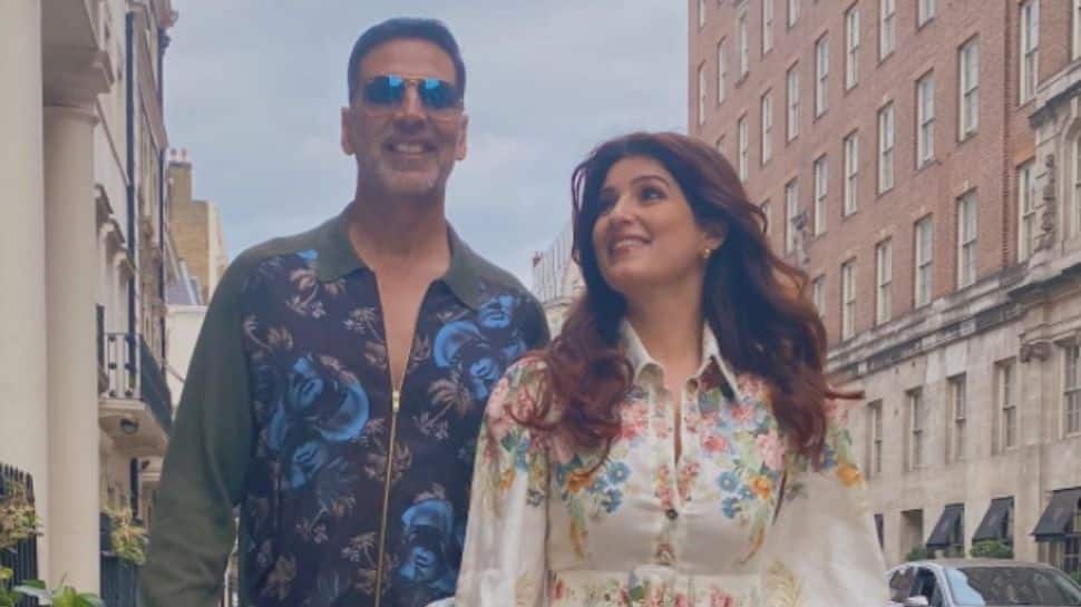 Twinkle Khanna swoons over 'apna maal' Akshay Kumar, says he's ageing like whiskey - Pic proof