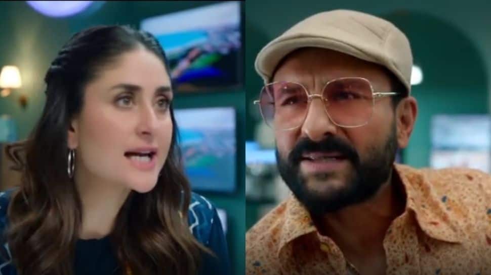 Kareena Kapoor, Saif Ali Khan&#39;s quirky ad goes viral, fans exclaim &#39;Geet in  the house&#39; - Watch | Buzz News | Zee News