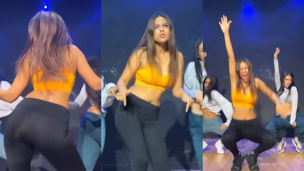 Nia Sharma&#039;s dance video to &#039;choli ke peeche&#039; remix is too HOT to handle! - Watch