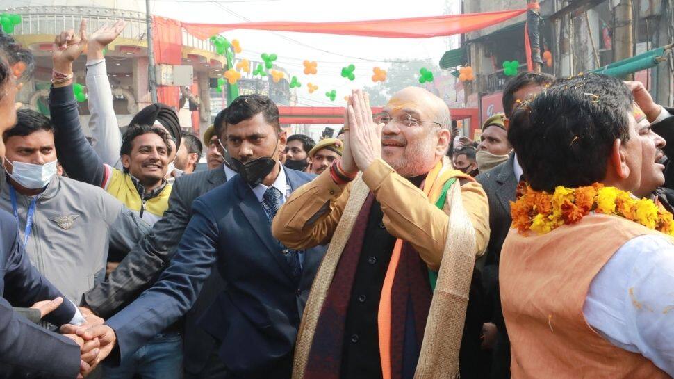 UP Elections 2022: Amit Shah connects with voters, conducts door-to-door campaign in West UP