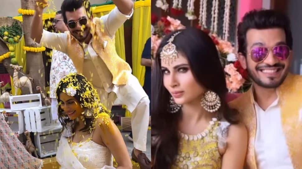 'Mouni Roy dreamed about marriage for years', reveals Arjun Bijlani, shares unseen wedding video!