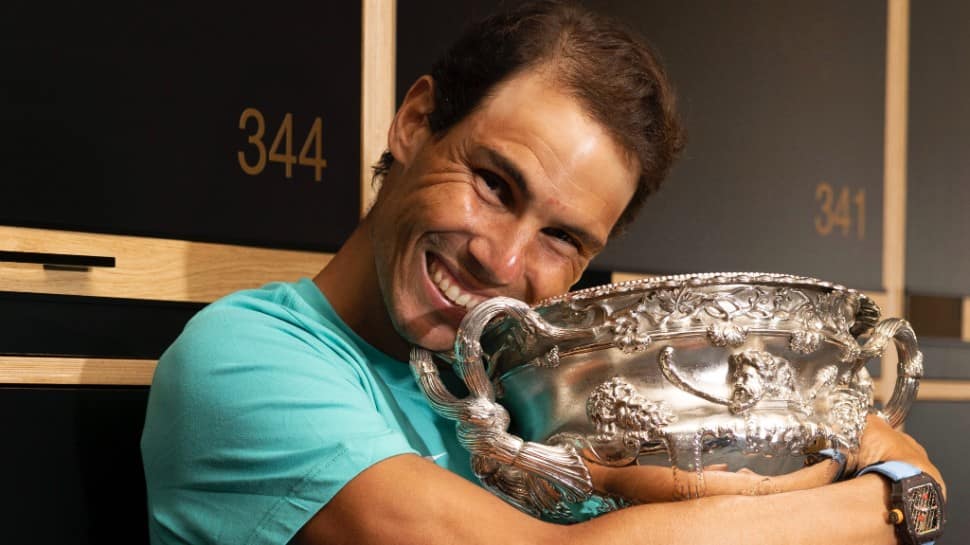 Rafa Nadal became the first man in the history of tennis to win 21 Grand Slam title when he won the Australian Open 2022 crown in Melbourne on Sunday (January 30). (Source: Twitter)