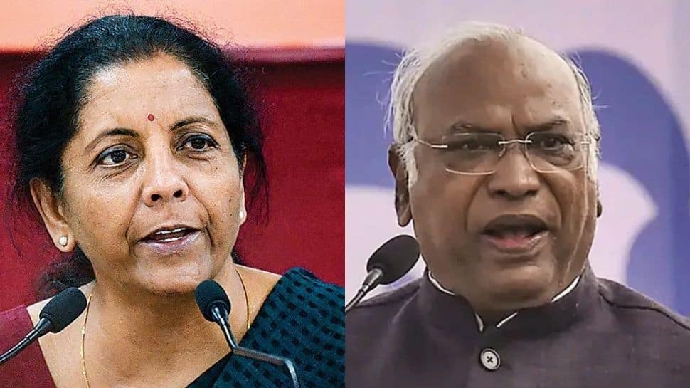 Union Budget 2022: Nirmala Sitharaman invokes Mahabharata; Mallikarjun Kharge hits back