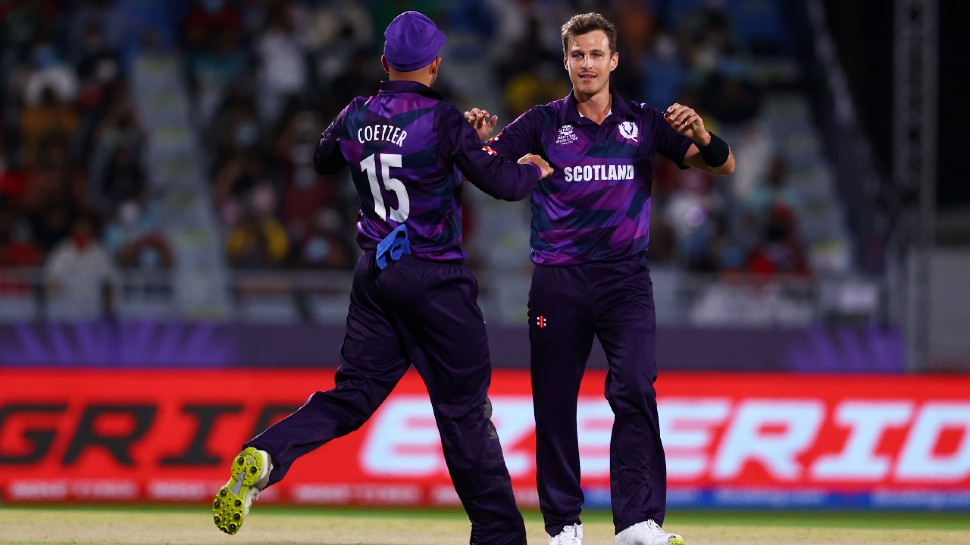 Brad Wheal is a Soctland pacer born in Durban, South Africa. Wheal made his debut for Scots at the age of 19 in 2016 and was part of their team in T20 World Cup 2021. (Source: Twitter)