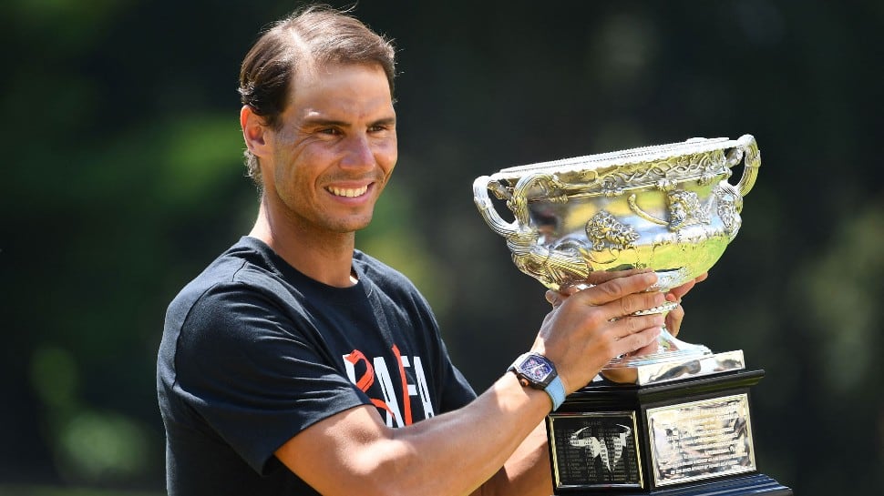 Rafael Nadal wants to finish with more Grand Slam titles than Roger Federer and Novak Djokovic