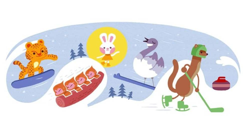 Beijing Winter Olympics 2022: Google celebrates inauguration of Winter Games with adorable doodle